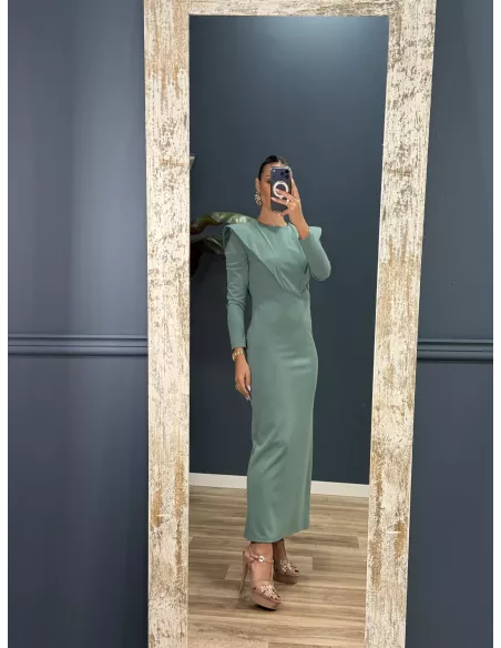 Vestido Isadora verdeagua