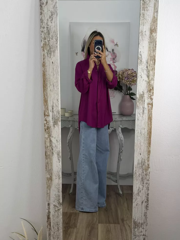 Camisa Selena buganvilla