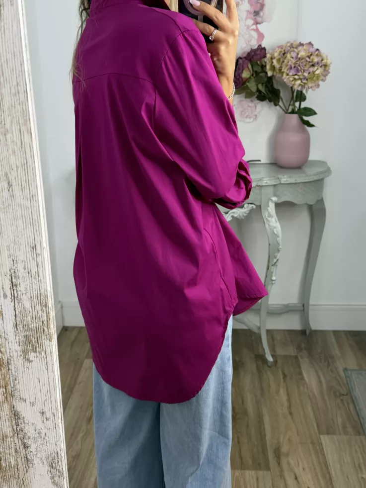 Camisa Selena buganvilla