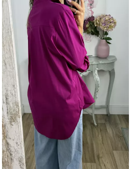 Camisa Selena buganvilla