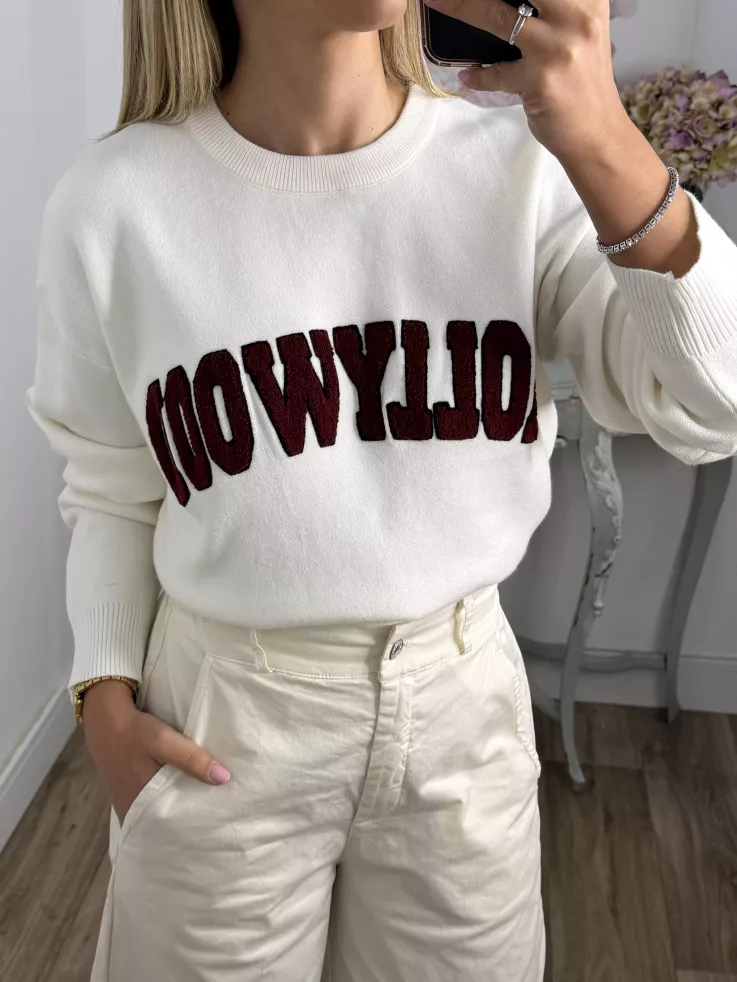 Jersey Hollywood blanco