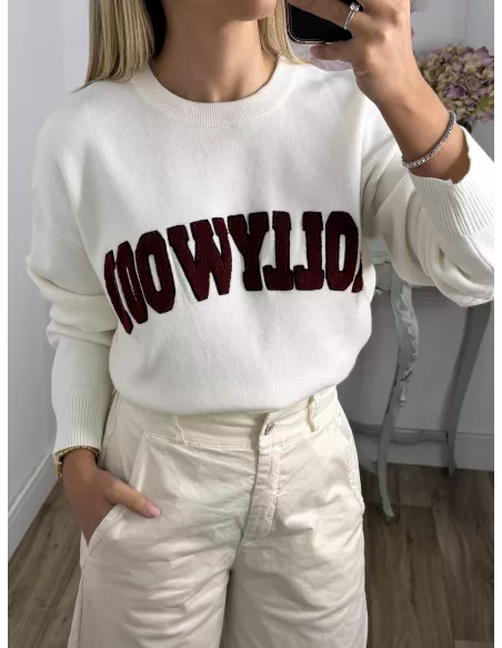 Jersey Hollywood blanco