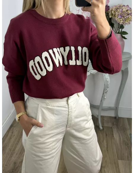 Jersey Hollywood burdeos