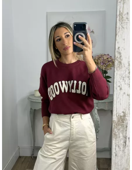 Jersey Hollywood burdeos