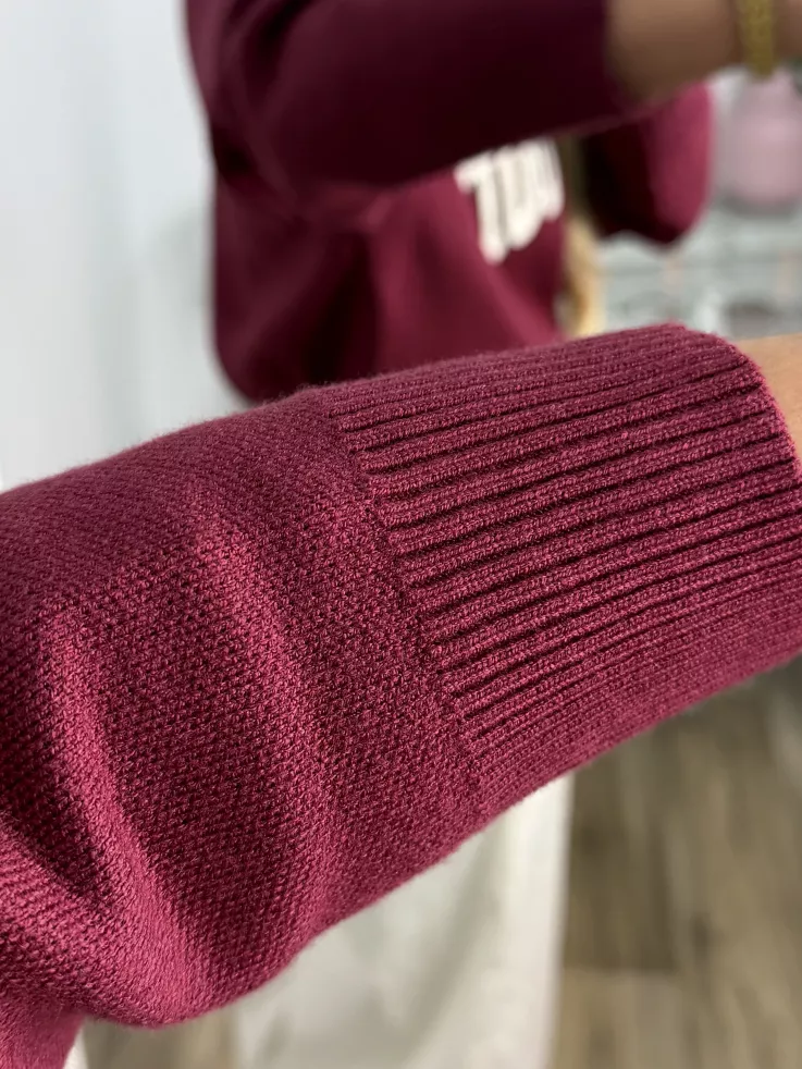 Jersey Hollywood burdeos