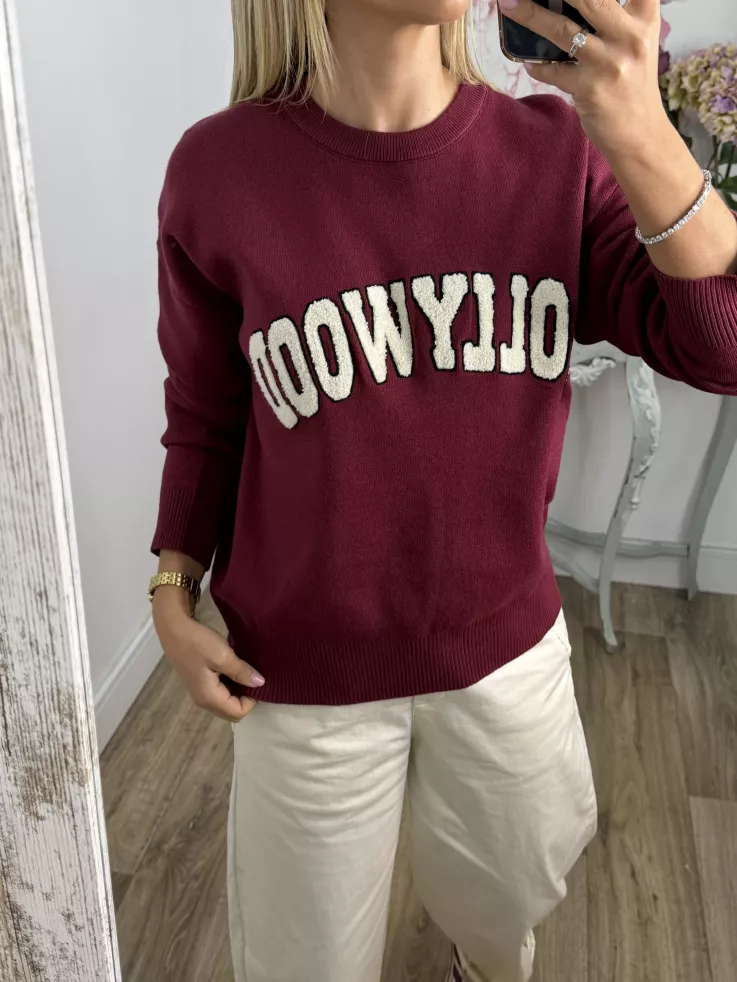 Jersey Hollywood burdeos