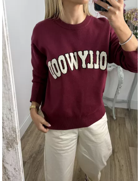 Jersey Hollywood burdeos