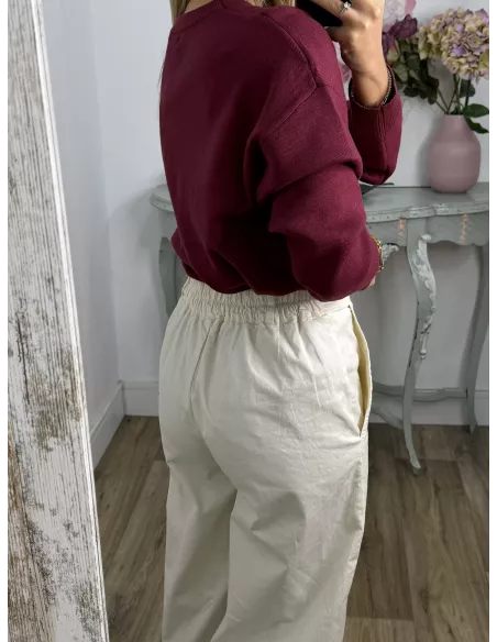 Jersey Hollywood burdeos