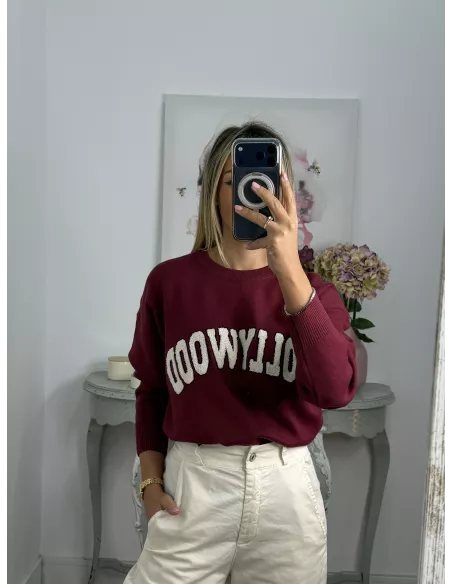 Jersey Hollywood burdeos