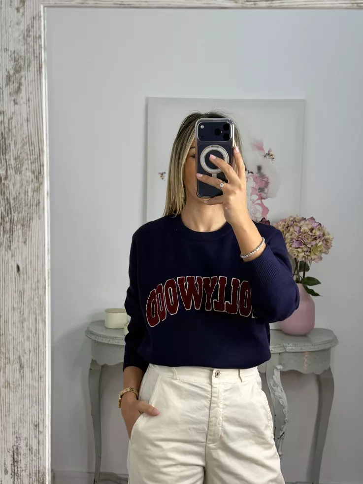 Jersey Hollywood azul marino