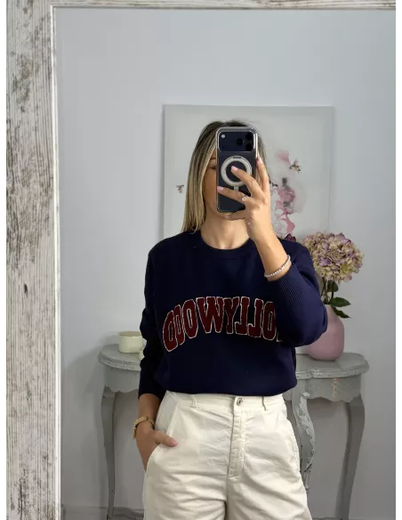 Jersey Hollywood azul marino