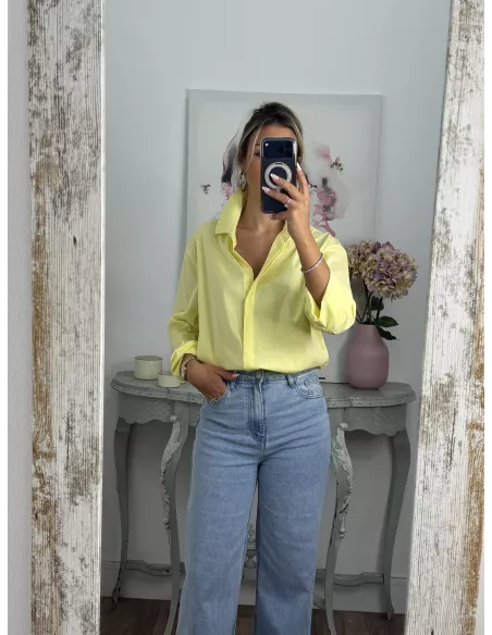 Camisa Selena  amarilla