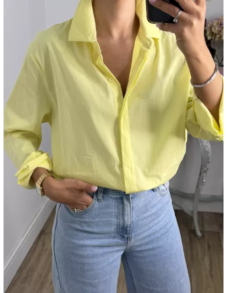 Camisa Selena  amarilla