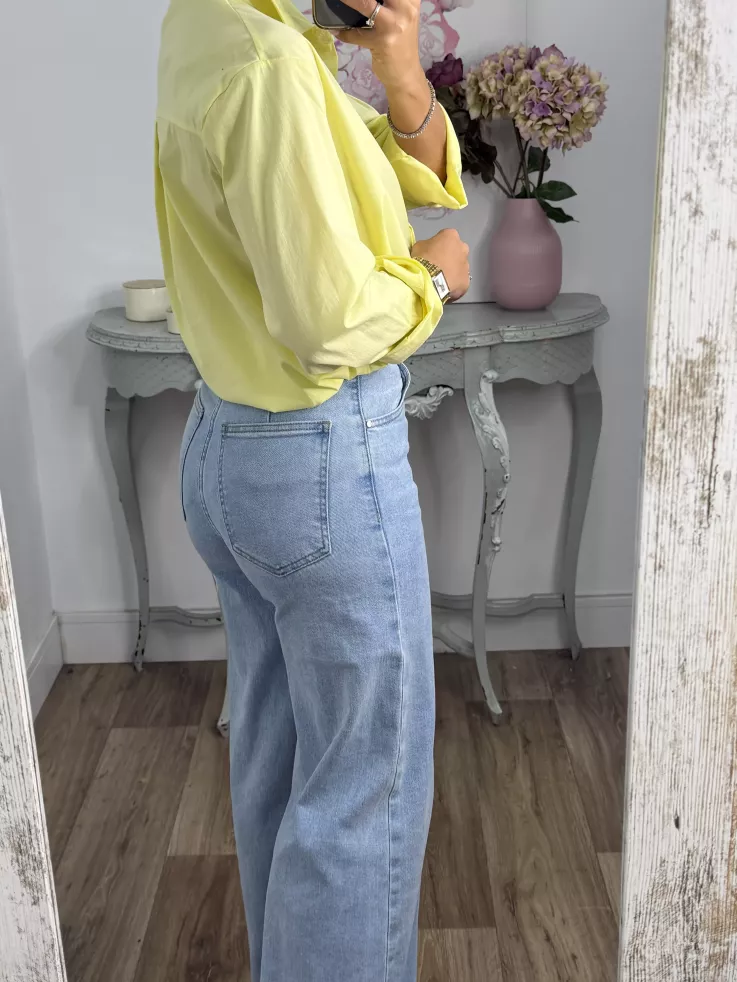 Camisa Selena  amarilla