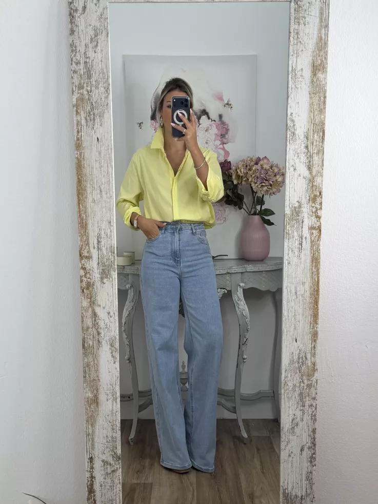 Camisa Selena  amarilla