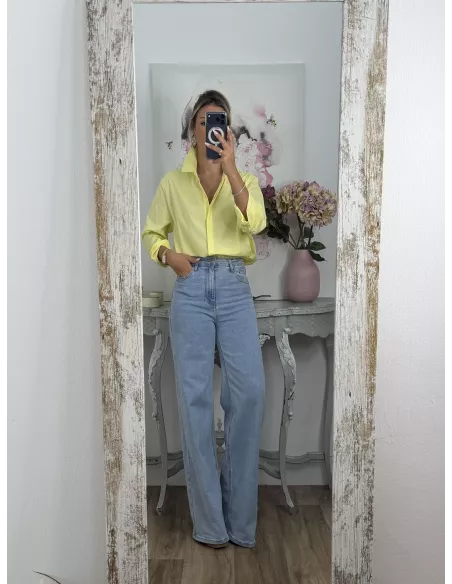 Camisa Selena  amarilla
