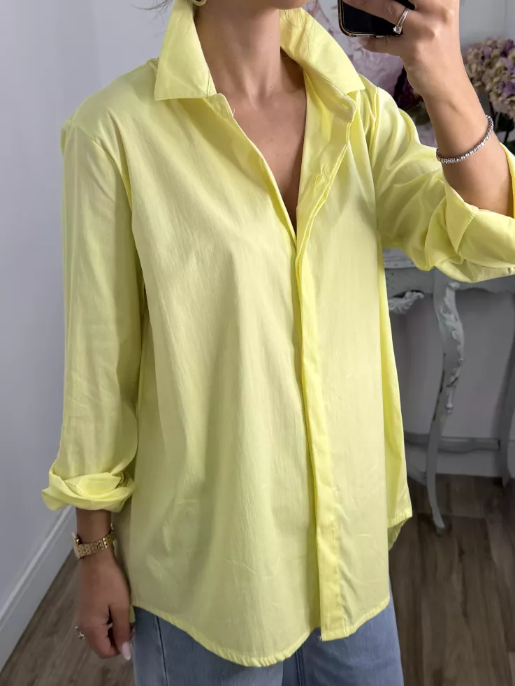 Camisa Selena  amarilla