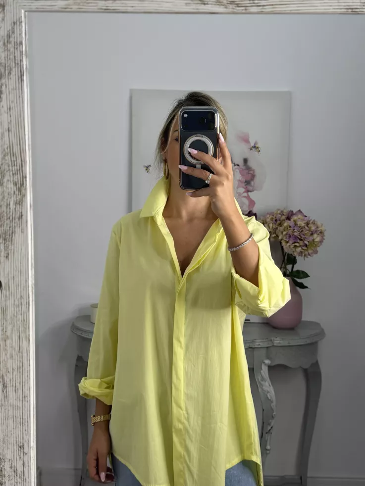 Camisa Selena  amarilla