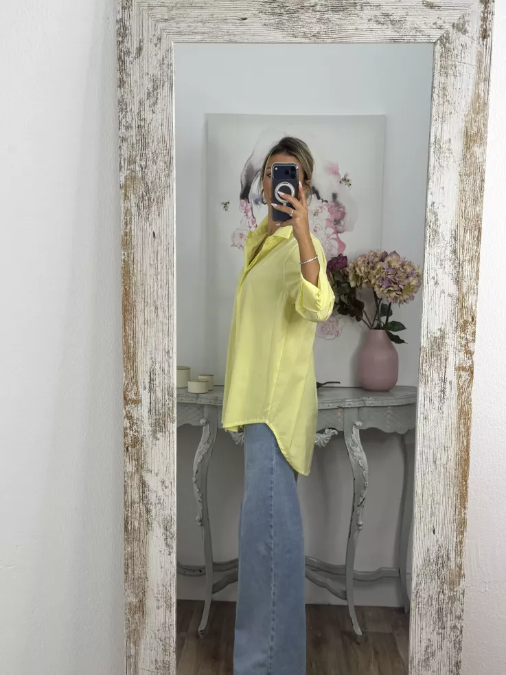 Camisa Selena  amarilla