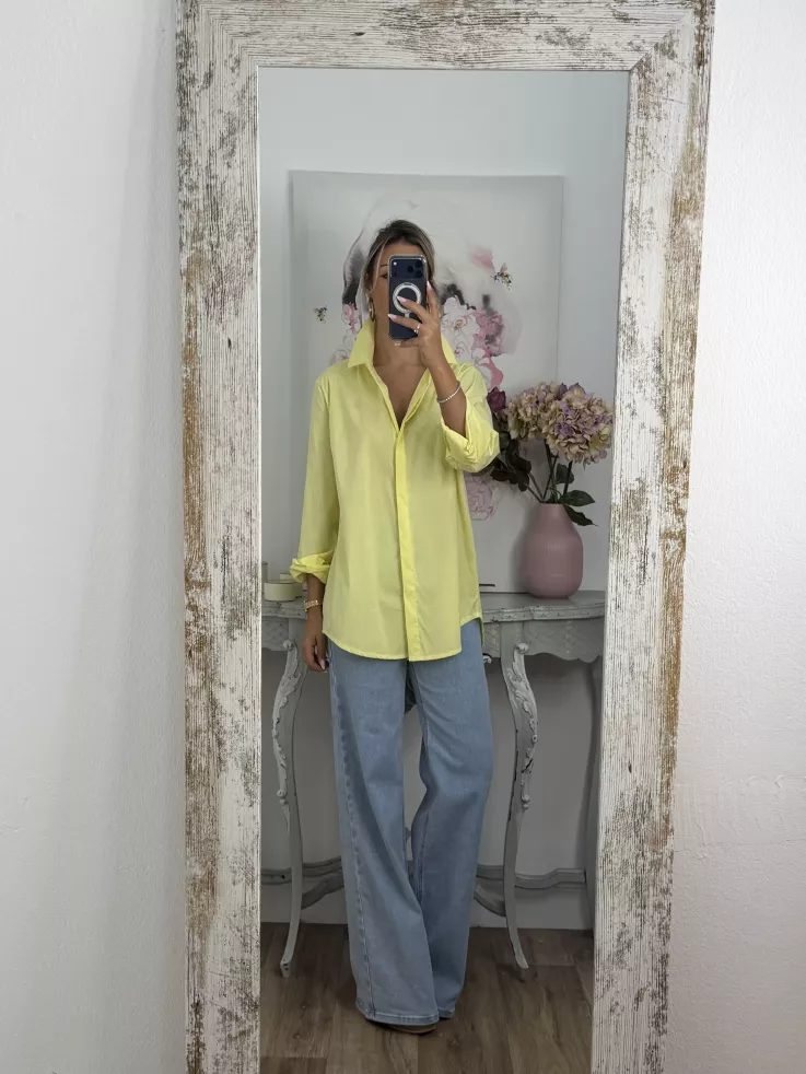 Camisa Selena  amarilla