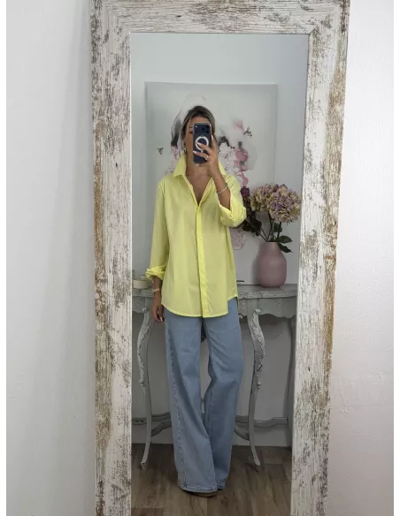 Camisa Selena  amarilla