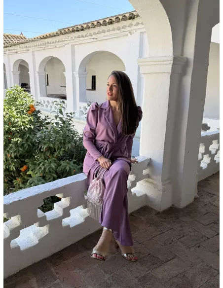 Conjunto Laras malva