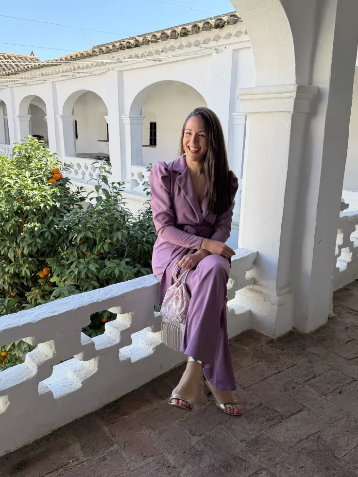 Conjunto Laras malva