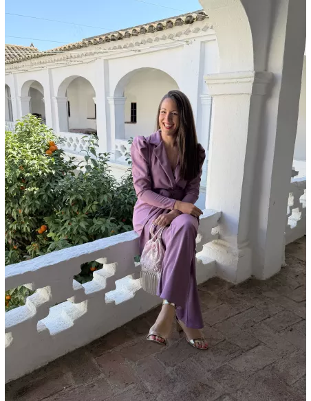 Conjunto Laras malva