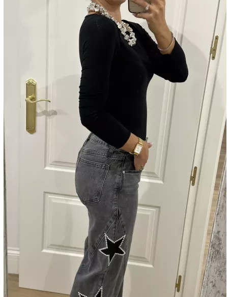 Camiseta Melissa negra