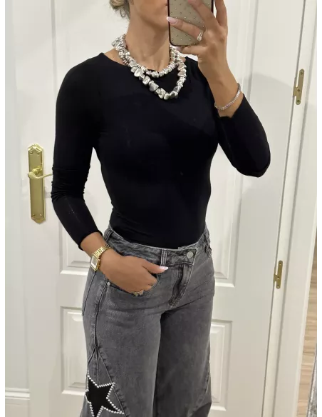 Camiseta Melissa negra