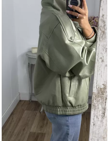 Chaqueta Valentina verdeagua