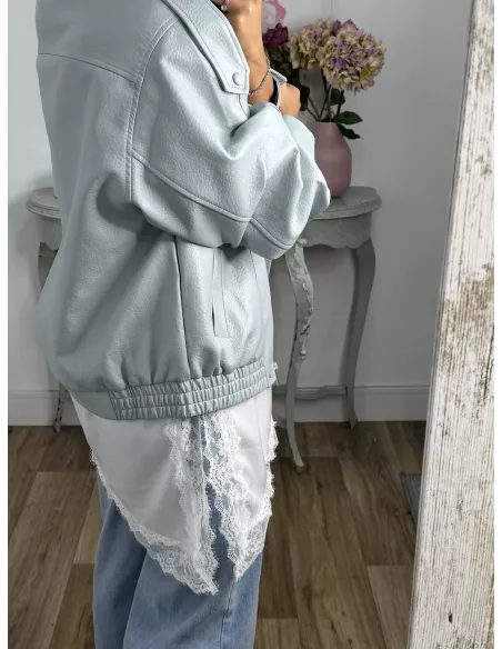 Chaqueta Valentina azul