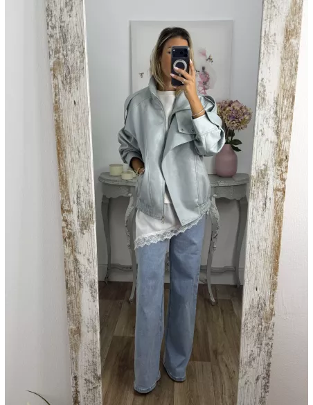 Chaqueta Valentina azul