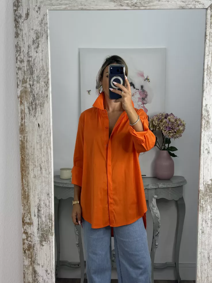 Camisa Selena naranja