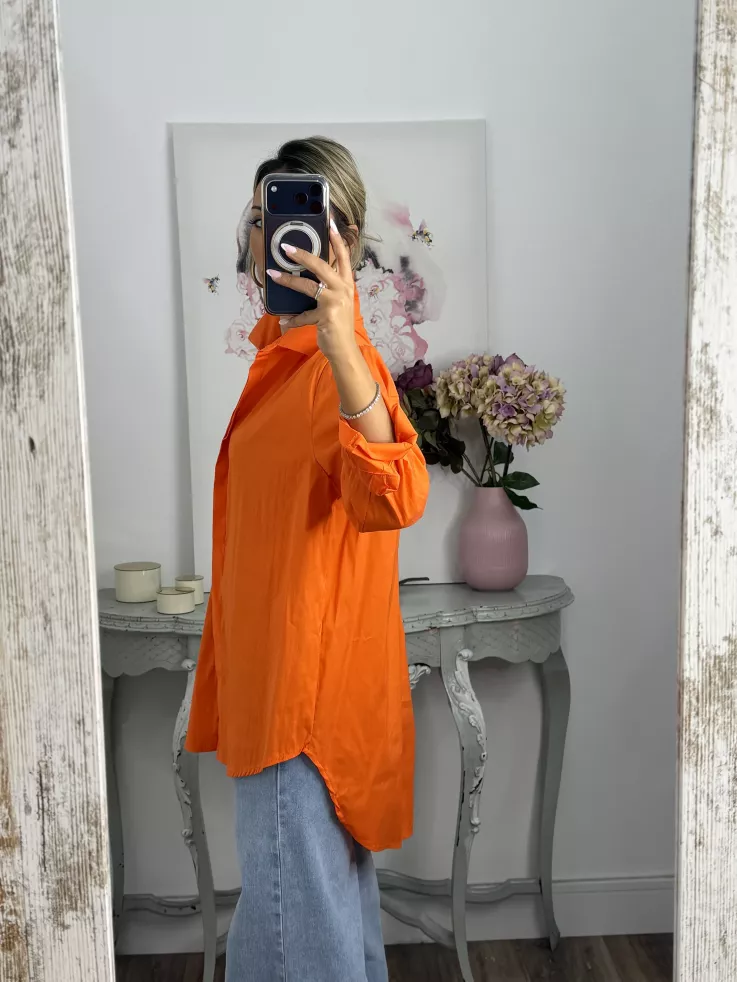 Camisa Selena naranja