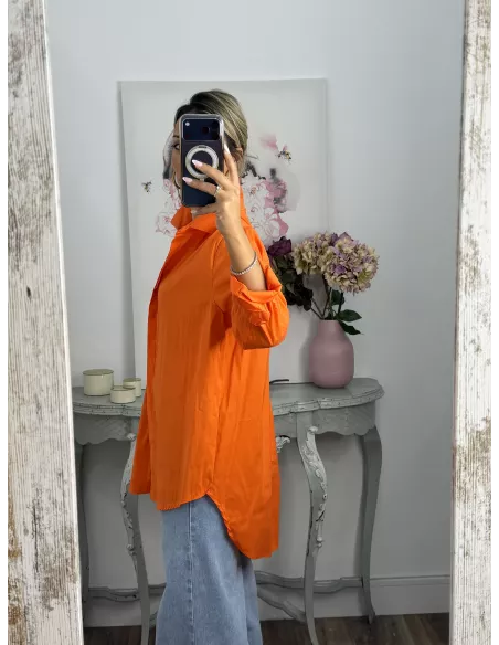 Camisa Selena naranja