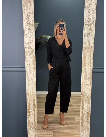 Blusa Veneciana negra