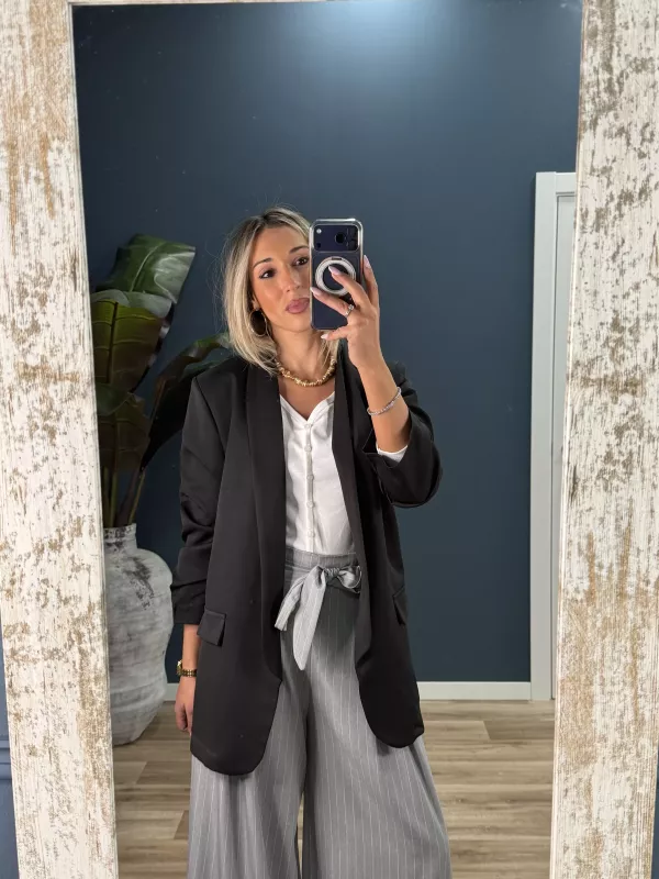Blazer Evelina negra