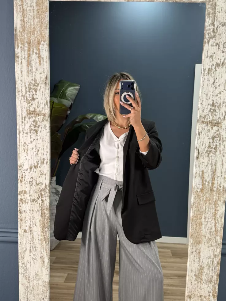 Blazer Evelina negra