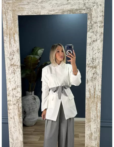 Chaqueta Regine blanca