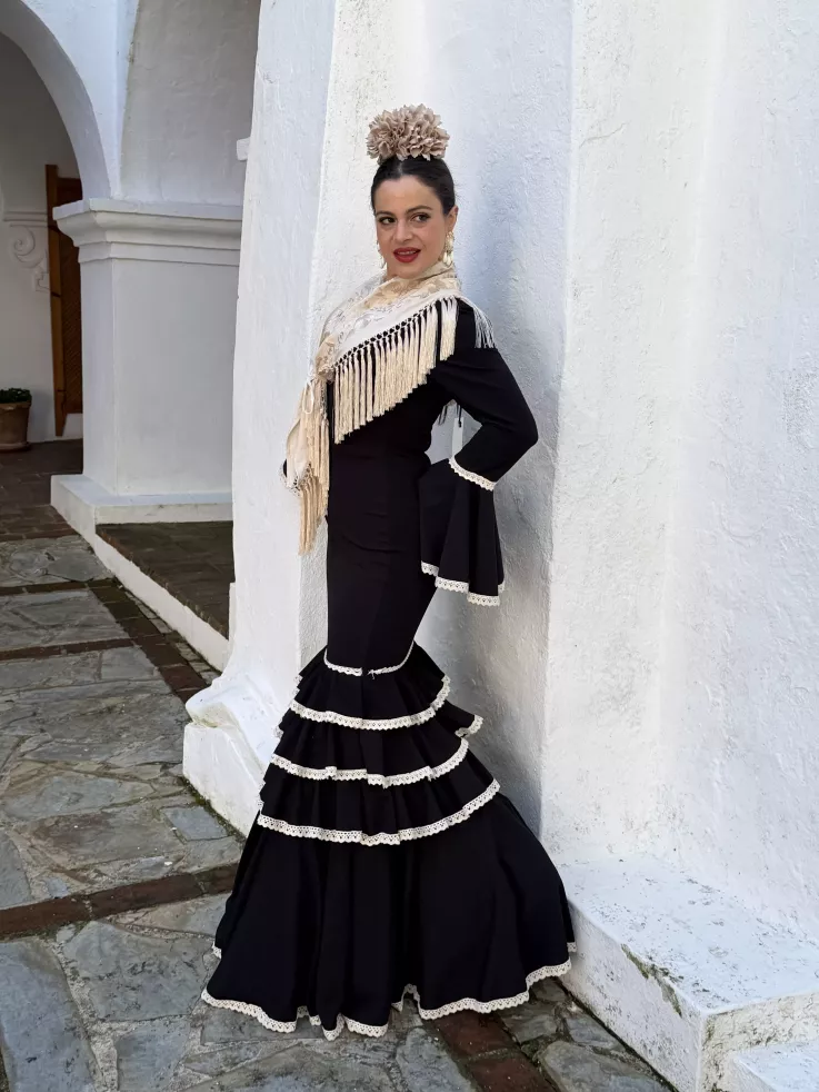 Vestido Triana negro