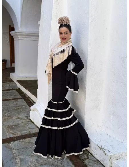 Vestido Triana negro