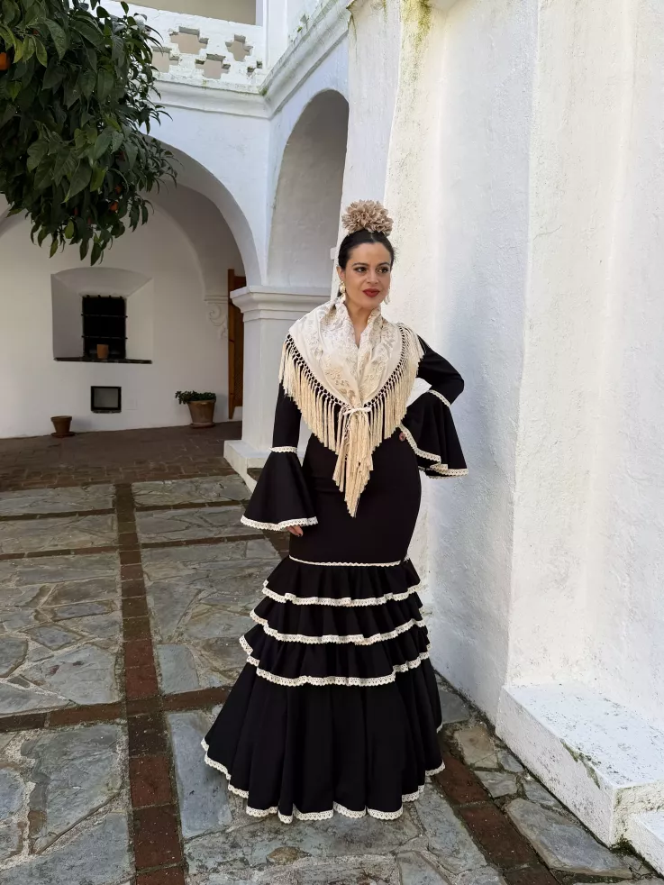 Vestido Triana negro