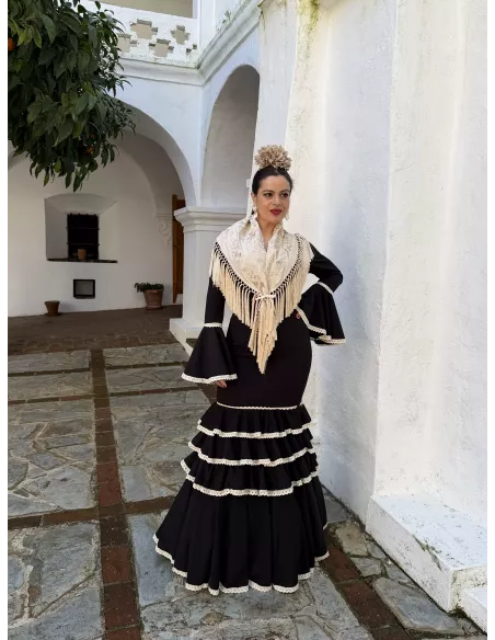 Vestido Triana negro