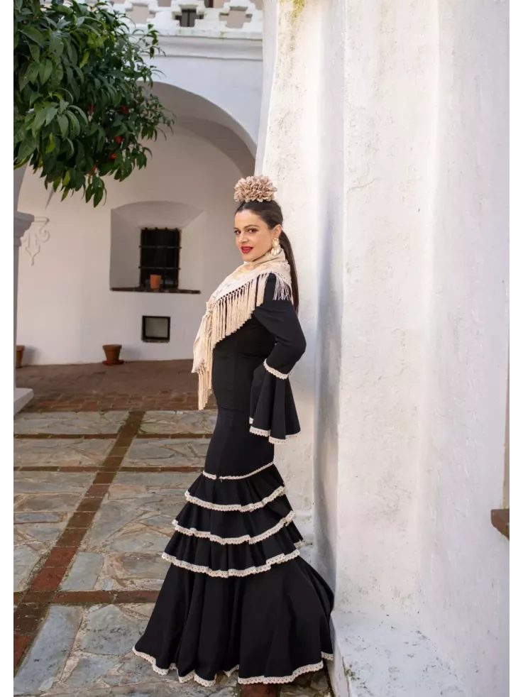 Vestido Triana negro