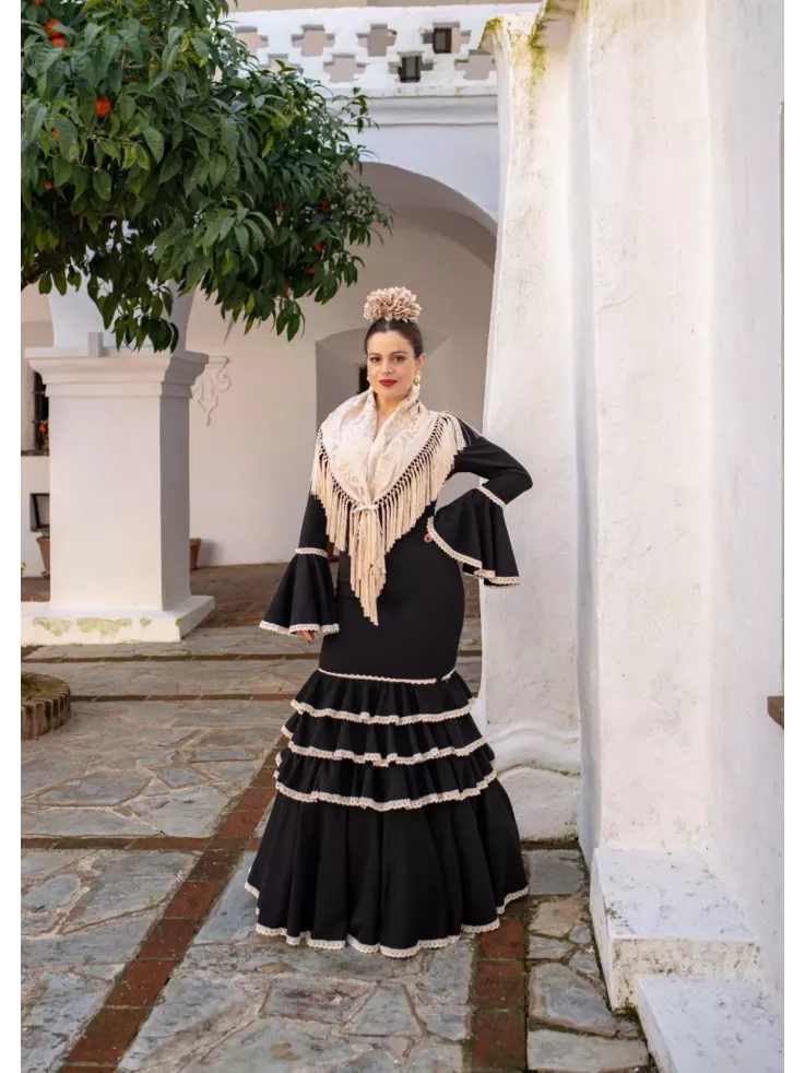 Vestido Triana negro