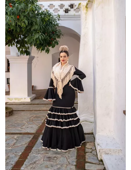 Vestido Triana negro