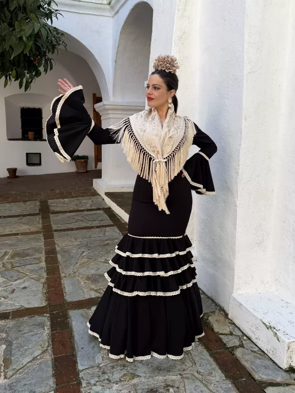 Vestido Triana negro