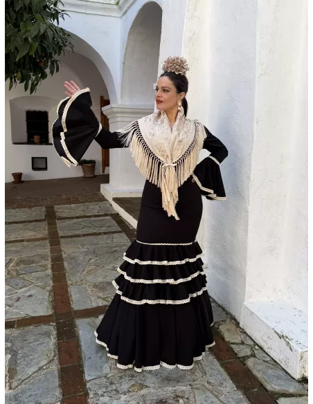 Vestido Triana negro