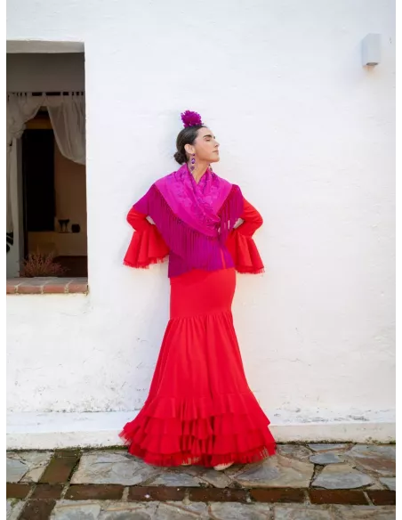Vestido Belmonte rojo